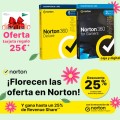 Promoción 25% Descuento Norton 360 Gamers 50Gb / 1 Usuario / 3 Dispositivos / 1 Año / Box